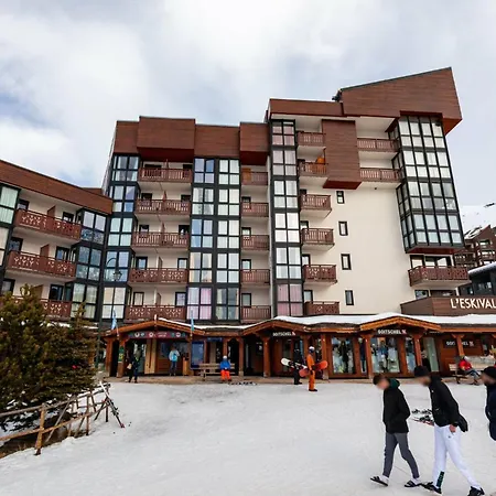 Appartement Résidence Eskival - Eskival 35m² 4 Pers Centre Station Acces Direct Sur Les Pistes Mae-7705